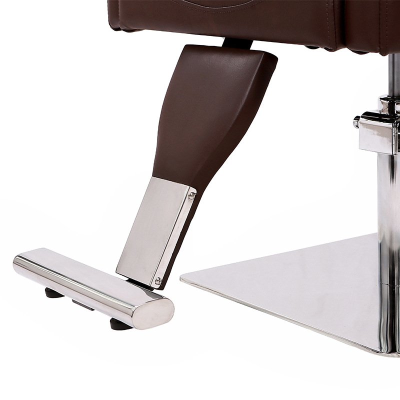 hot sale Salon Furniture Reclining Barber Chair Synthetic Leather for Hair Salon and Home Living Room Use