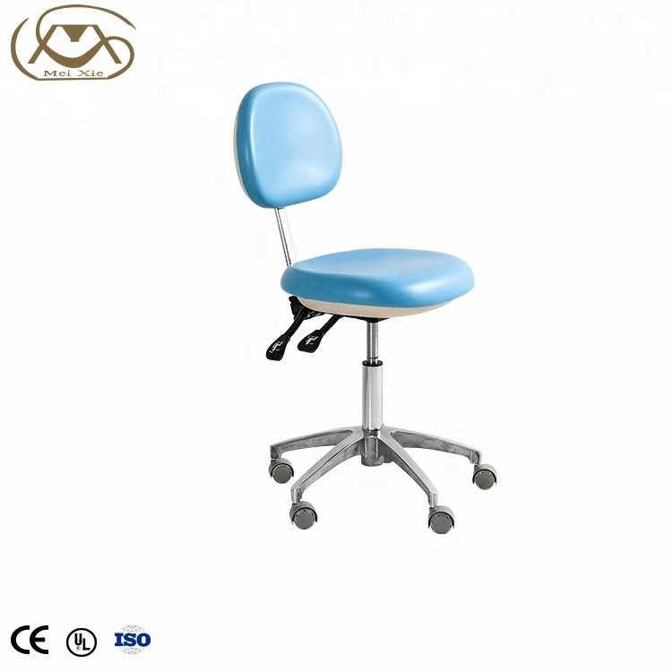 Resistant Saddle Chair Horseback Riding Dentist Doctor's Office Nurses Station Dental Procedures Barber Shop Workshop Use