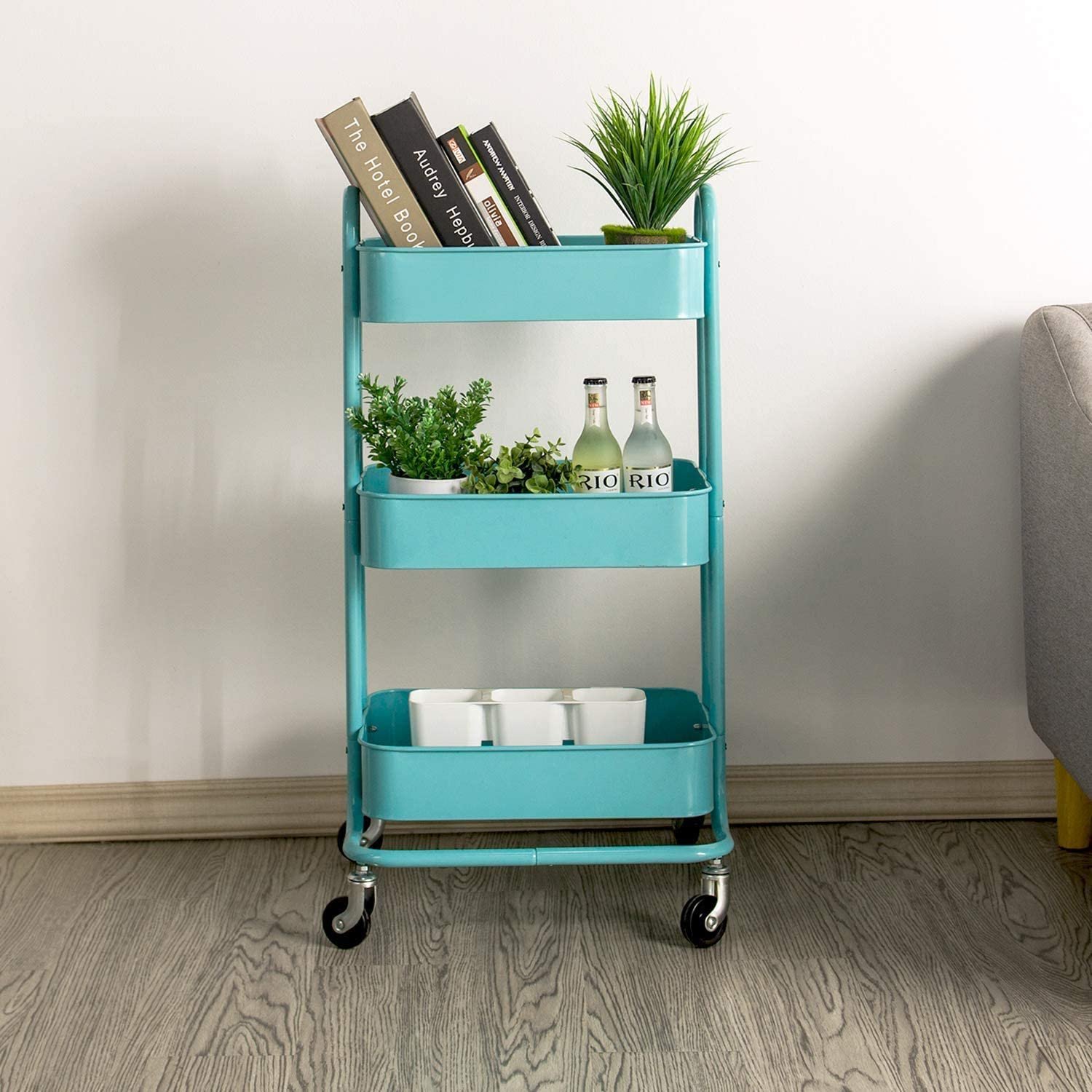 Hand carts 3 tier carts and trolleys 3 tier rolling cart metal carro rodante chariot roulant kereta dorong chariot salon de