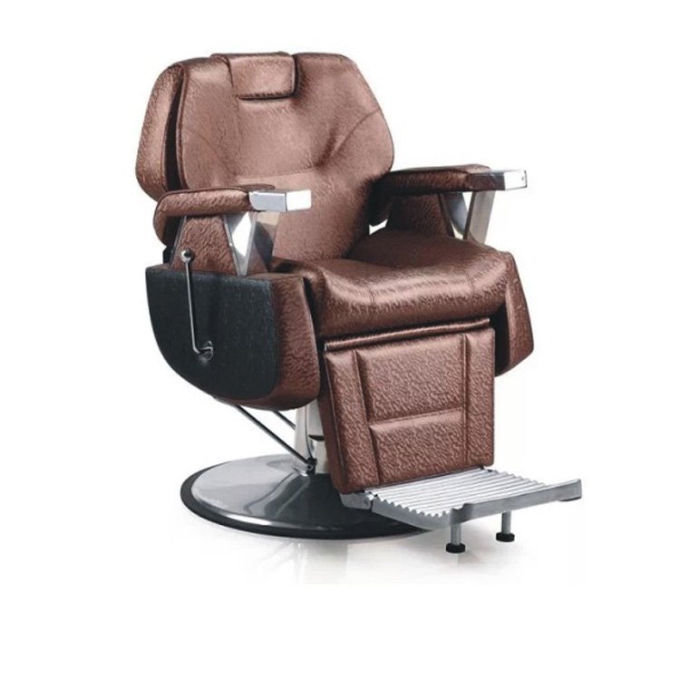 Kisen Commercial Furniture Haircut Hydraulic High Quality Hairdressing Equipment Barbershop Leather Salon Barber Chair