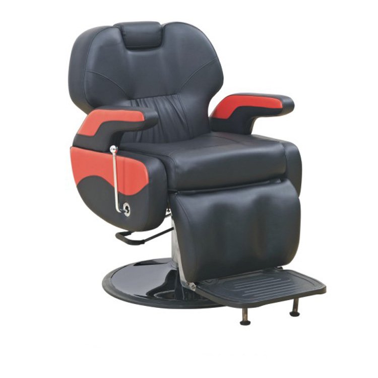 Kisen Commercial Furniture Haircut Hydraulic High Quality Hairdressing Equipment Barbershop Leather Salon Barber Chair