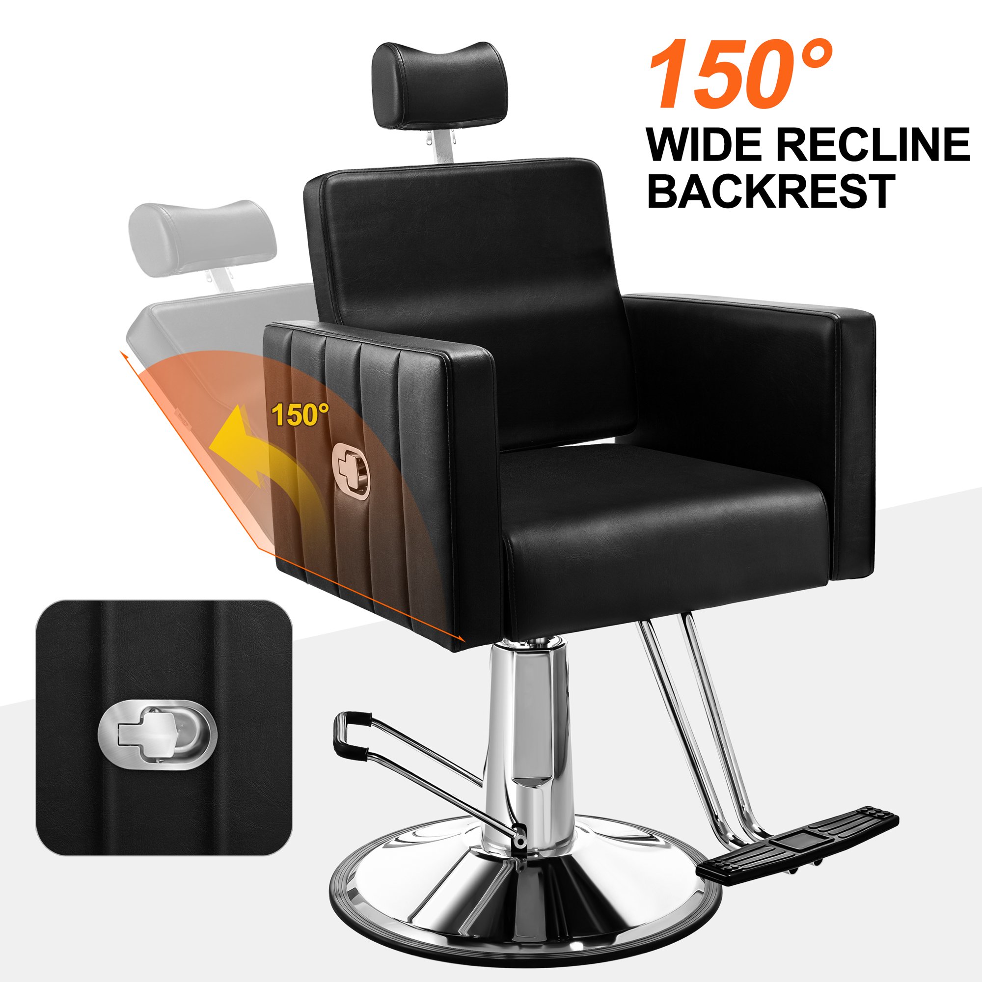High Quality Good Price Adjustable Height Comfortable Seating Barber Styling Cheap Salon Chair