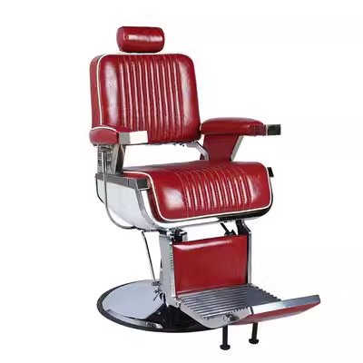 Beauty Barbershop Antique Salon Equipment Furniture Hair Saloon Chairs Metal Barber Chair