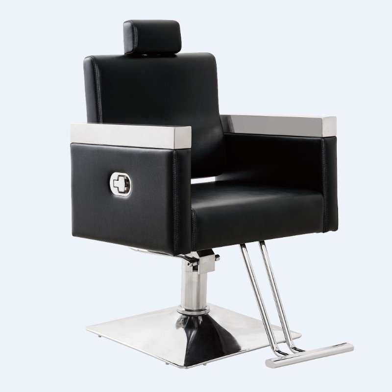 Factory Supply 360 Degree Rotate Color Can Customize PVC PU Leather Material Barber Chair