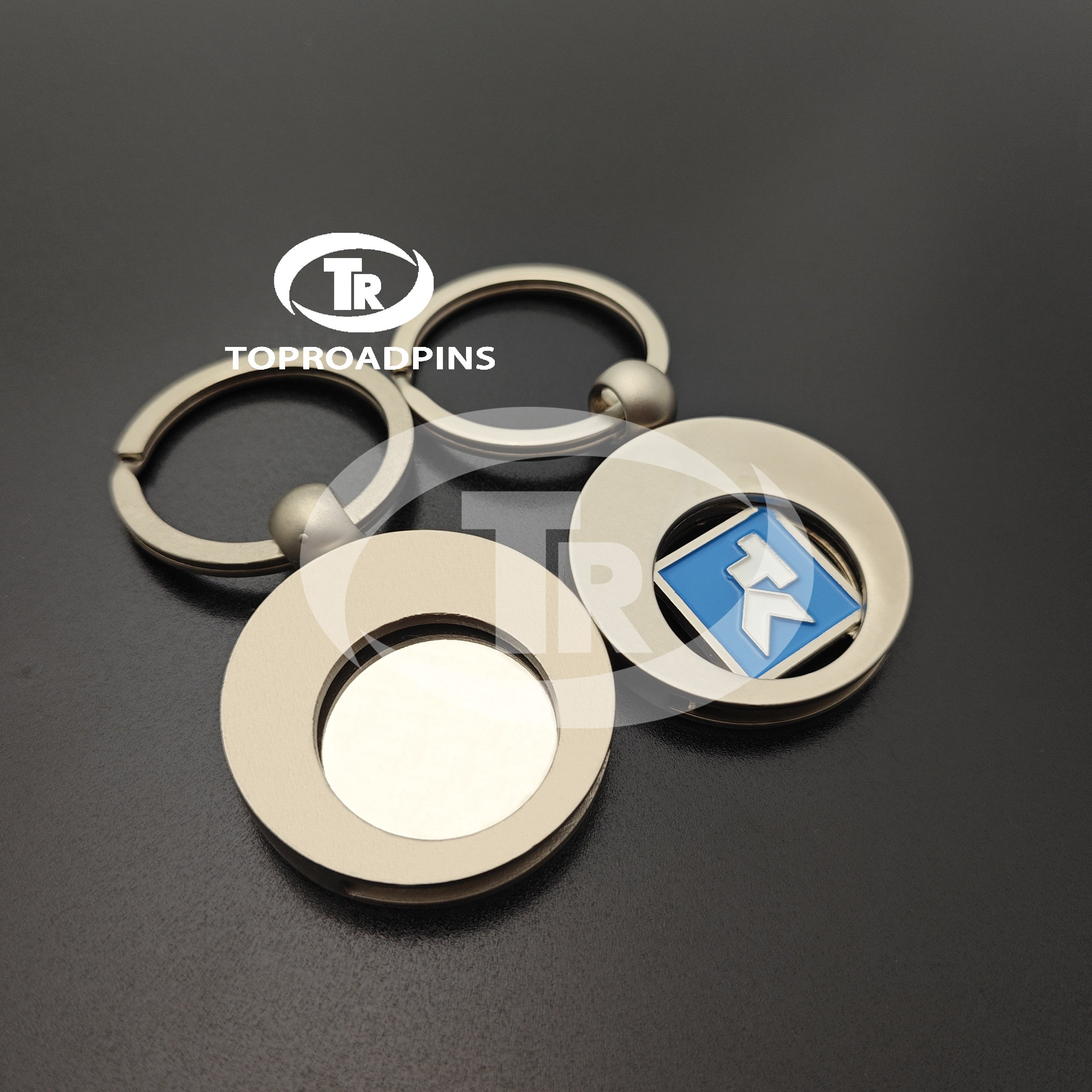 Low Moq High Quality Personalized Design Logo Trolley Token Foldable Shopping Cart Trolley