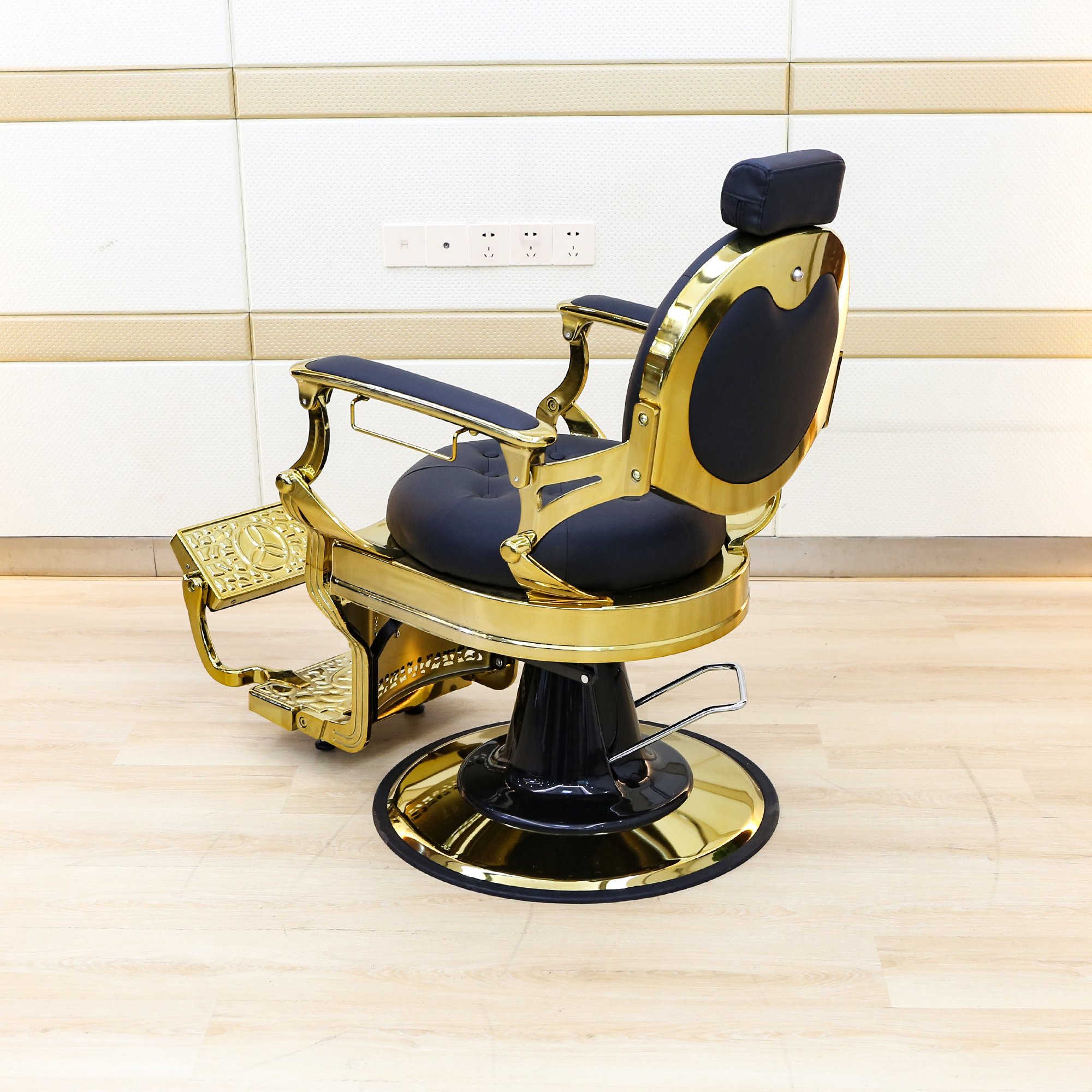 men's luxury barber chair vintage barber chairs gold barber chair for men