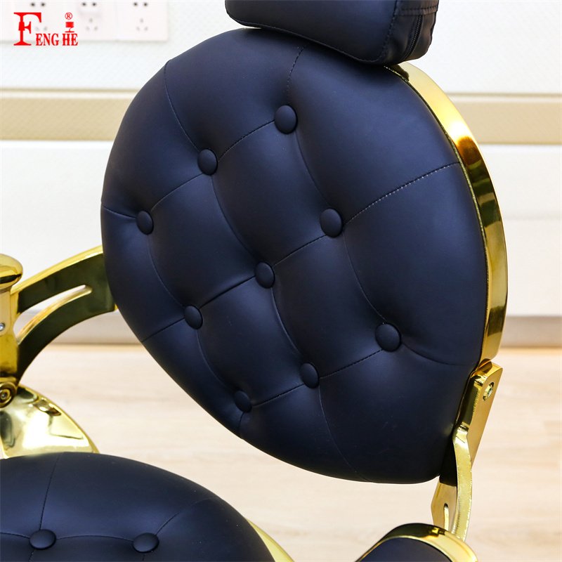 men's luxury barber chair vintage barber chairs gold barber chair for men