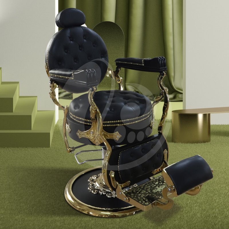 Professional customized barber chair beauty salon hydraulic heavy duty hairdressing barbershop chair reclinable