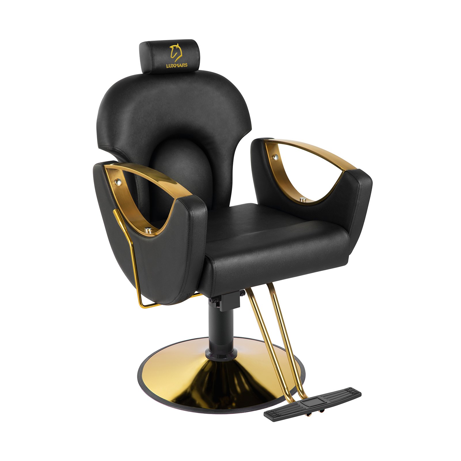 Space-Saving Modern Salon Barber Chair For Hair Styling