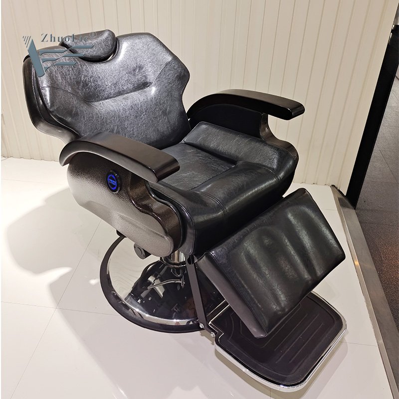 Wholesale Electric Hairdressing Barber Shop Chair Hair Cutting Salon Furniture Reclining Barber Chair