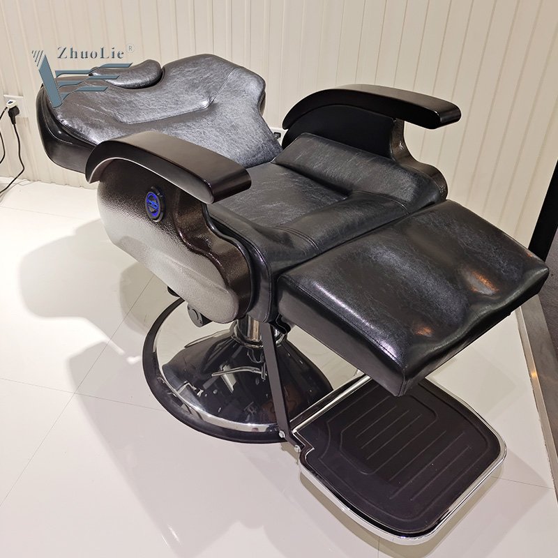 Wholesale Electric Hairdressing Barber Shop Chair Hair Cutting Salon Furniture Reclining Barber Chair
