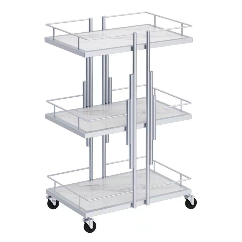 Modern Luxury High Quality Salon Furniture Special Storage Rack for Car Barber Shop Hair Salon Nail Tools