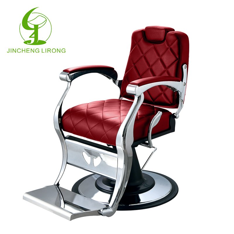 JINCHENG Factory Barber Chair Manufacturer Luxury Salon Mobile Hairdressing Chair Barbershop Chair for Men Salon Furniture 1 Set