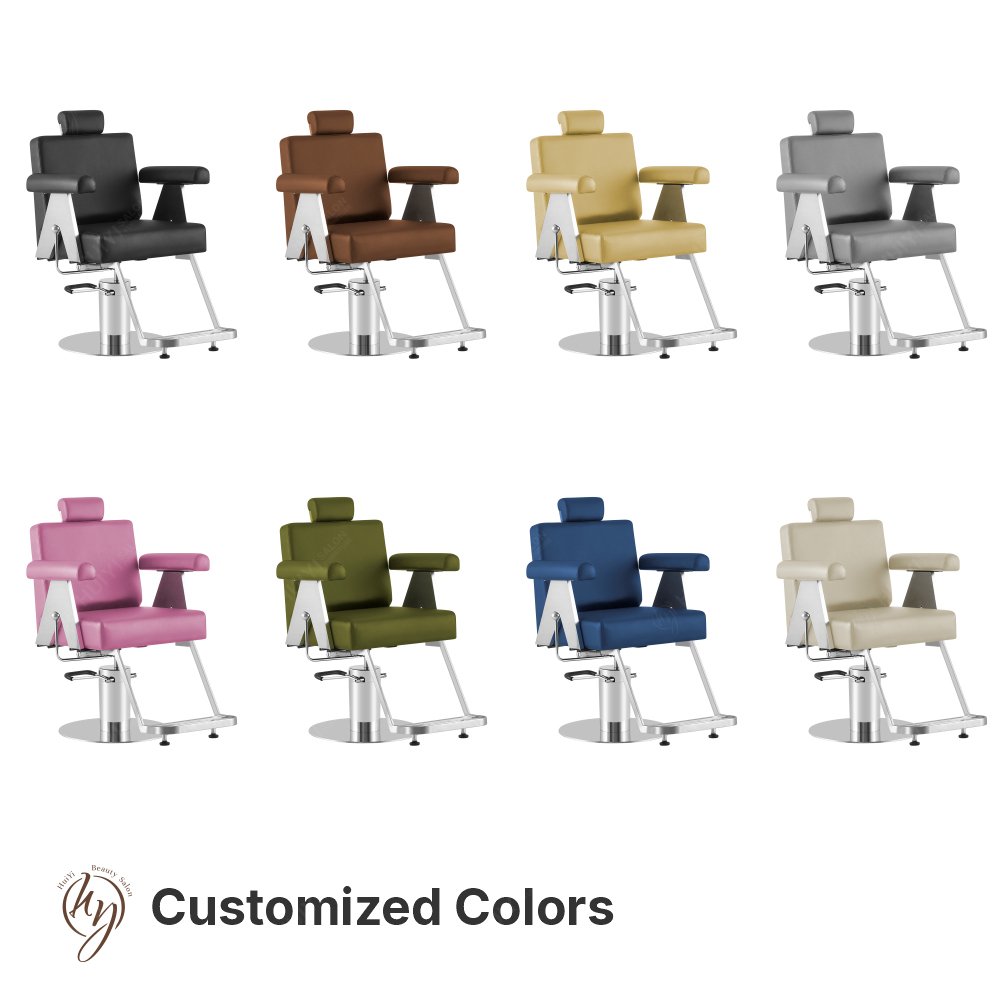 New Design Beauty Salon Furniture Styling Reclining Barber Chair for Sale LC334