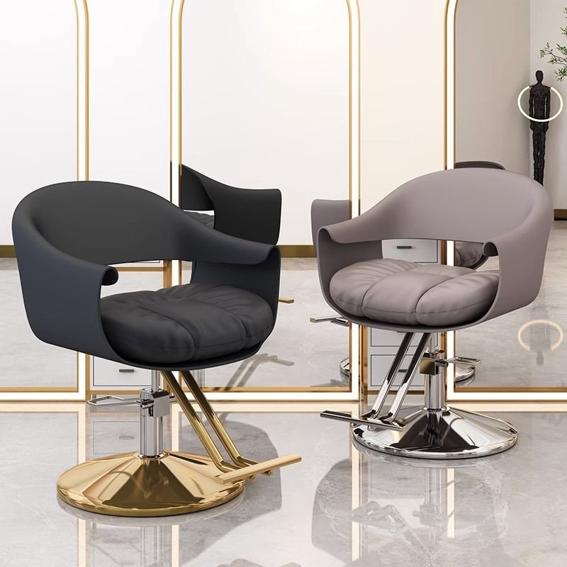 Trendy Salon Styling Chair,Height Adjustable Swivel Hairdressing Seat For Hair Salons,Luxury Perm And Dye Chair