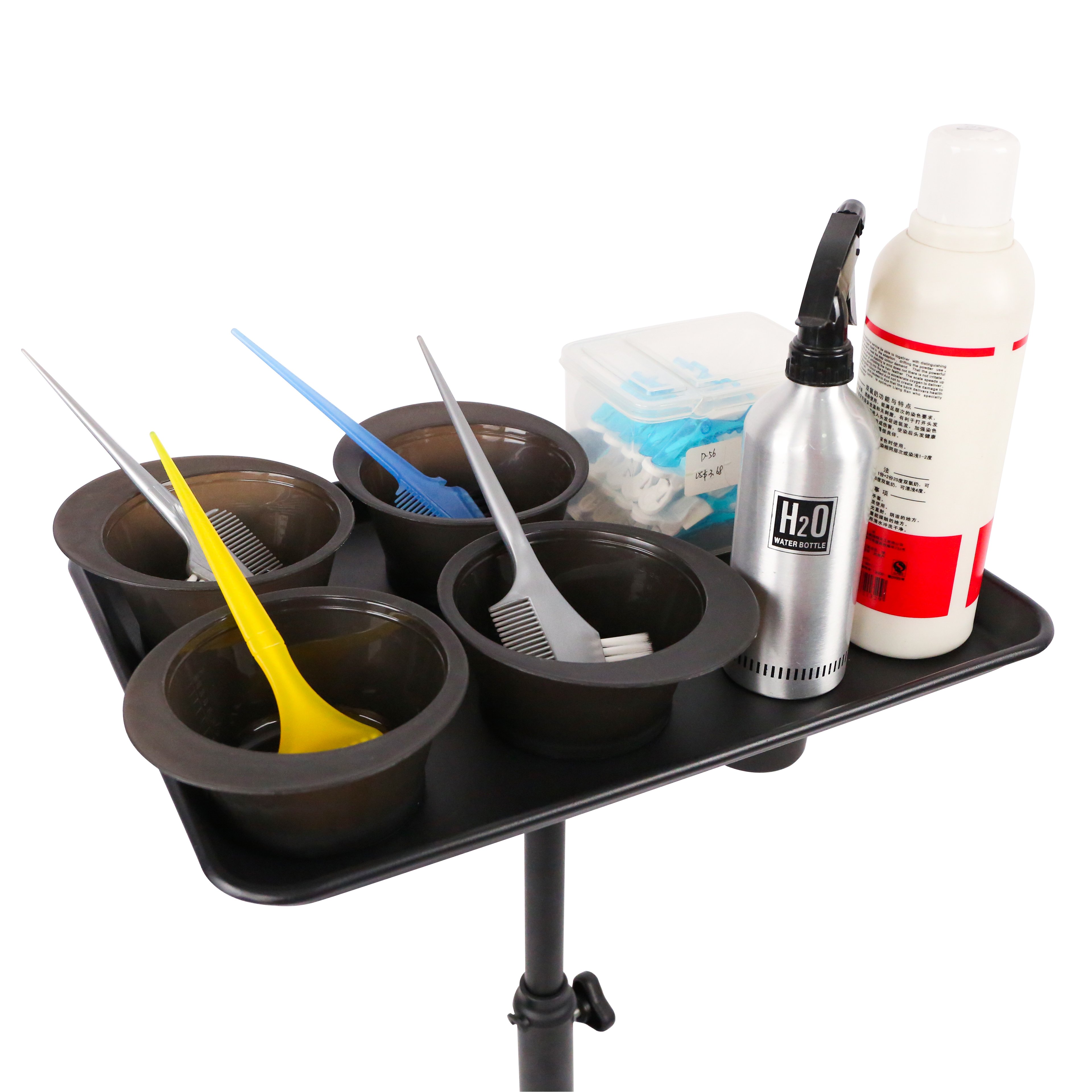 wholesalers modern metal hairdresser barber salon equipment spa beauty salon trays trolley cart