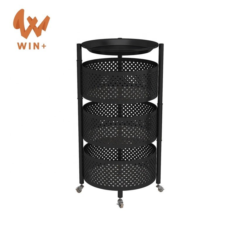 Metal gold spa rolling nail salon organizer hairdressing beauty hair salon trolley cart