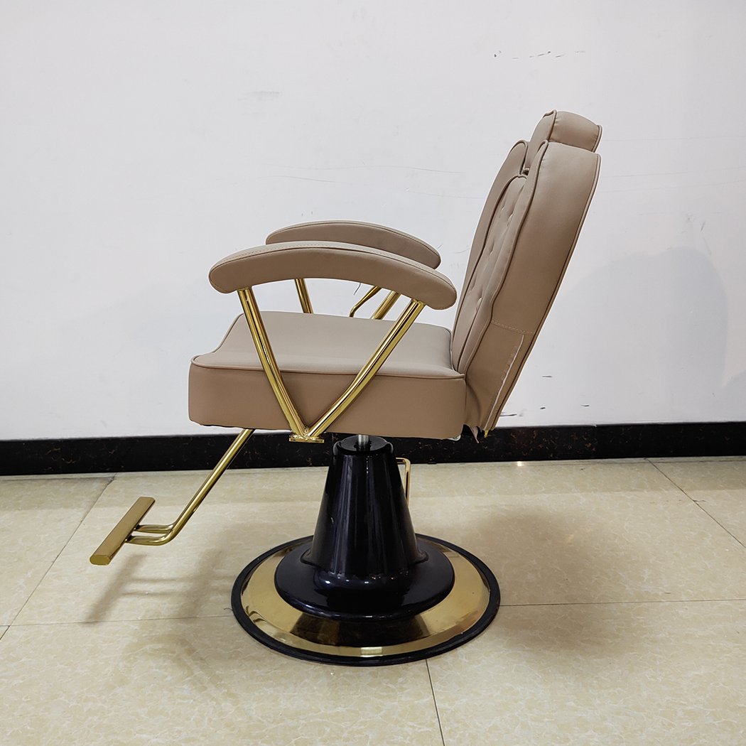 Luxury Design Beauty And Hair Salon Furniture Equipment Waiting Portable Barber Styling Chair For Women Man