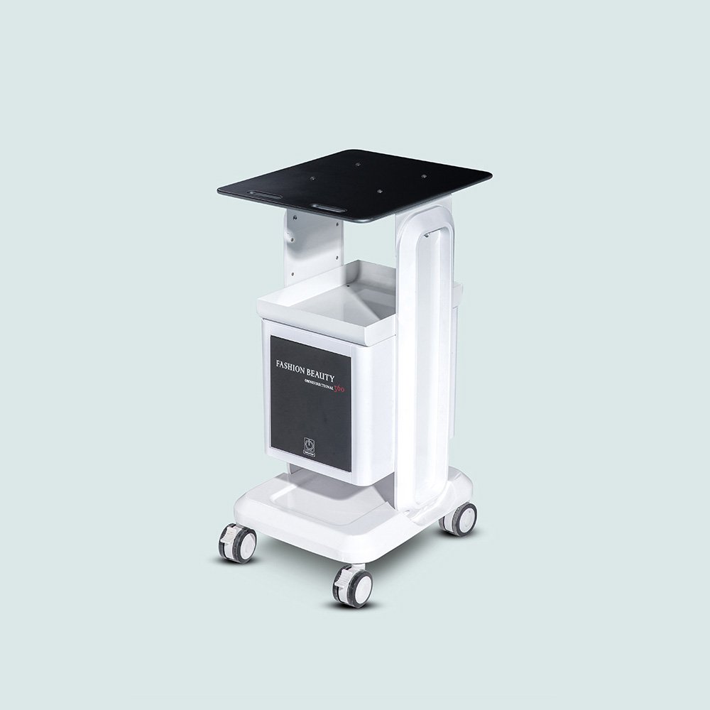 High quality metal Spa Trolley beauty machine trolley beauty machine cart salon trolley