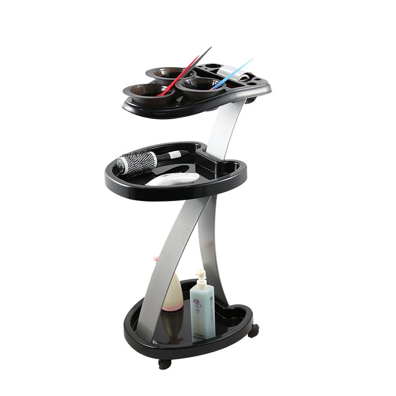Hot selling popular Movable Large storage space hairdressing trolley salon trolley