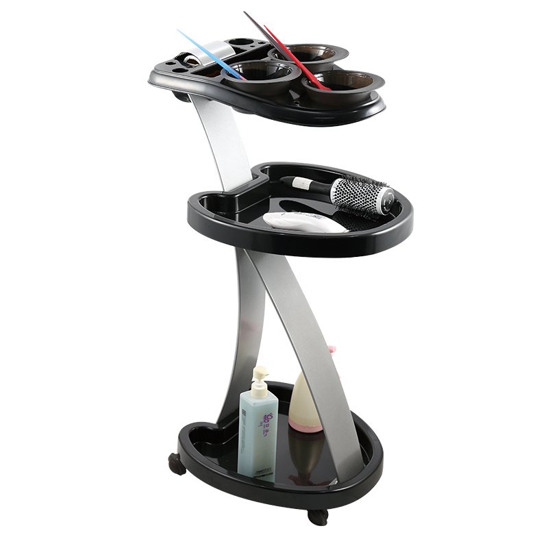 Hot selling popular Movable Large storage space hairdressing trolley salon trolley