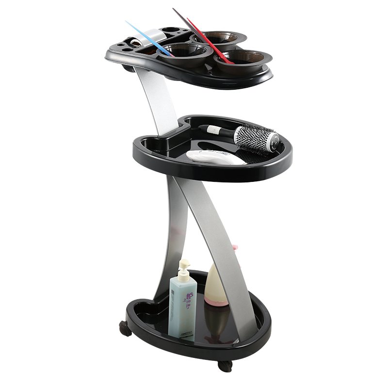 Hot selling popular Movable Large storage space hairdressing trolley salon trolley