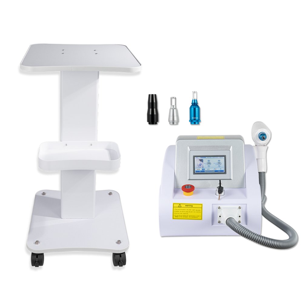 Desktop beauty equipment trolley beauty salon specialized furniture Salon Trolley Stand double layer beauty trolley