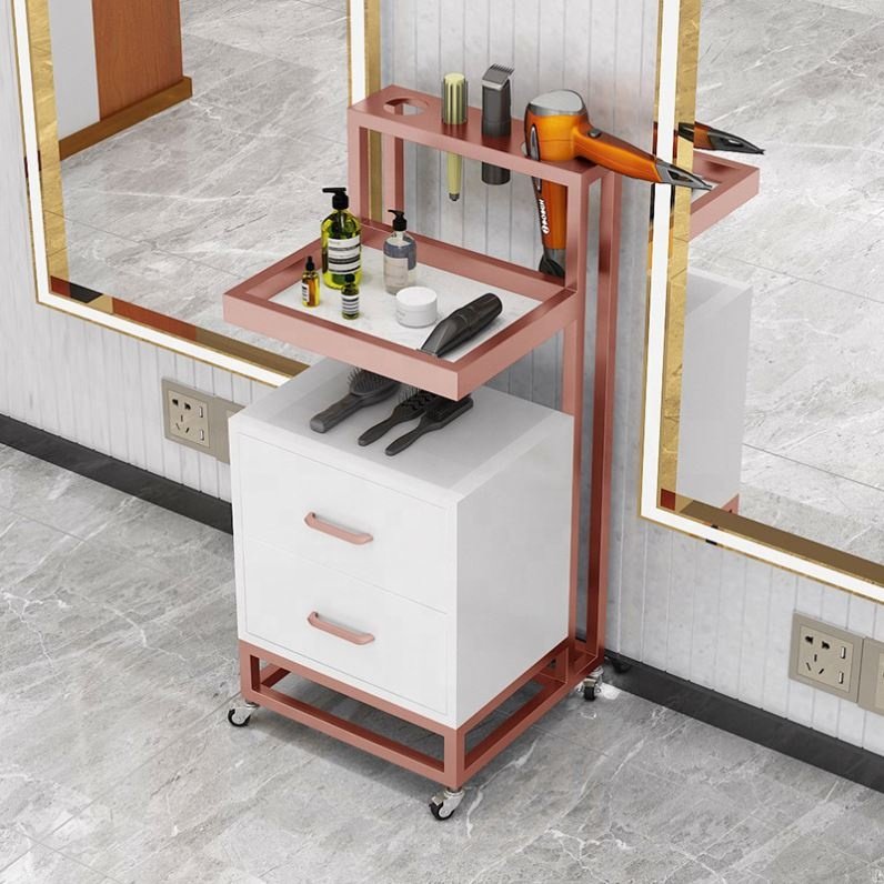 High Quality Portable Hair Salon Beauty Hairdressing Tool Trolley