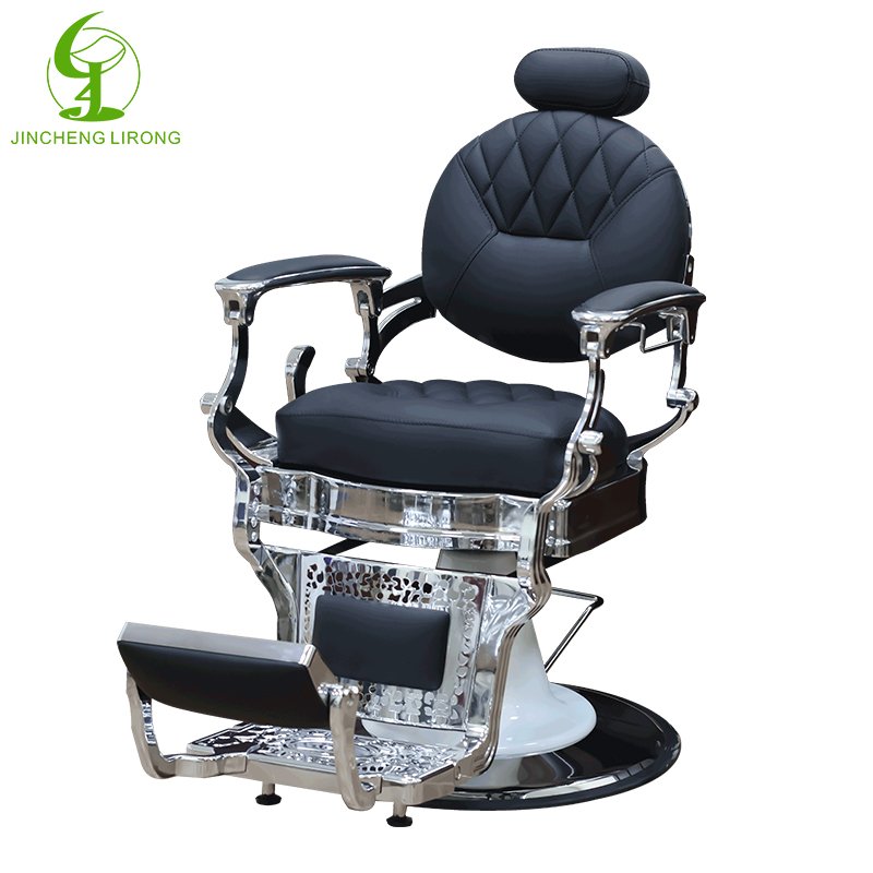 JINCHENG Salon Furniture Modern Multi-function Comfortable Salon Furniture Full Three Barber Chairs Three Stations