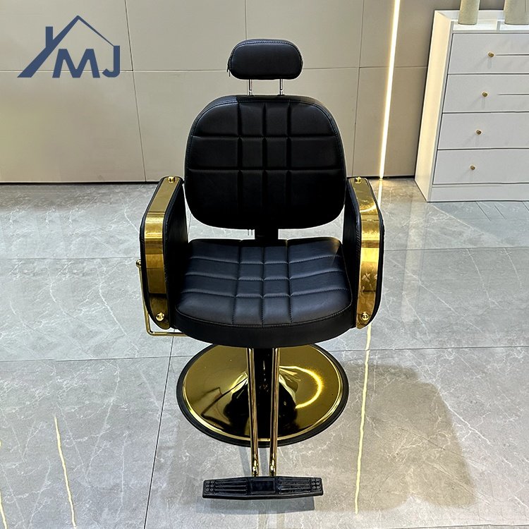 Modern Beauty Salon Furniture Head Spa Adjustable Lift Rotatable Hydraulic Barber Chair