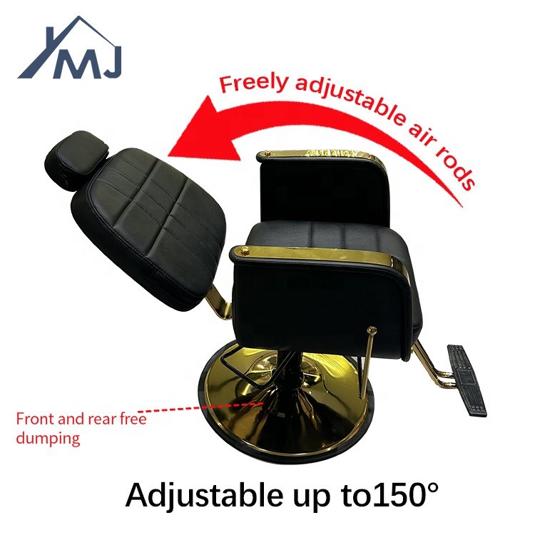 Modern Beauty Salon Furniture Head Spa Adjustable Lift Rotatable Hydraulic Barber Chair