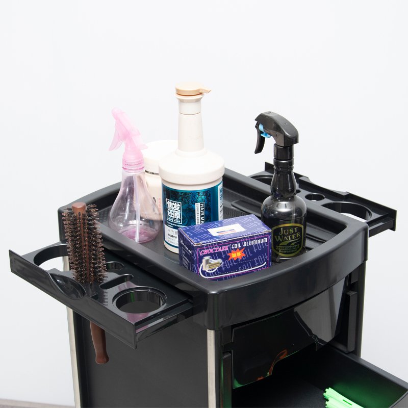 professional hair salon styling Trolley Hair Coloring Storang beauty spa hair salon hairdressing trolley cart metal FT-06A-G-1