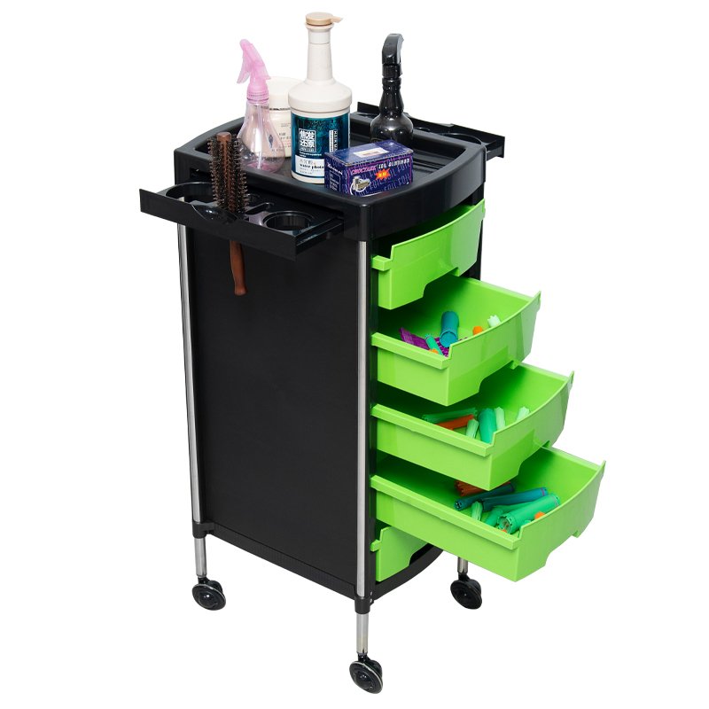 professional hair salon styling Trolley Hair Coloring Storang beauty spa hair salon hairdressing trolley cart metal FT-06A-G-1