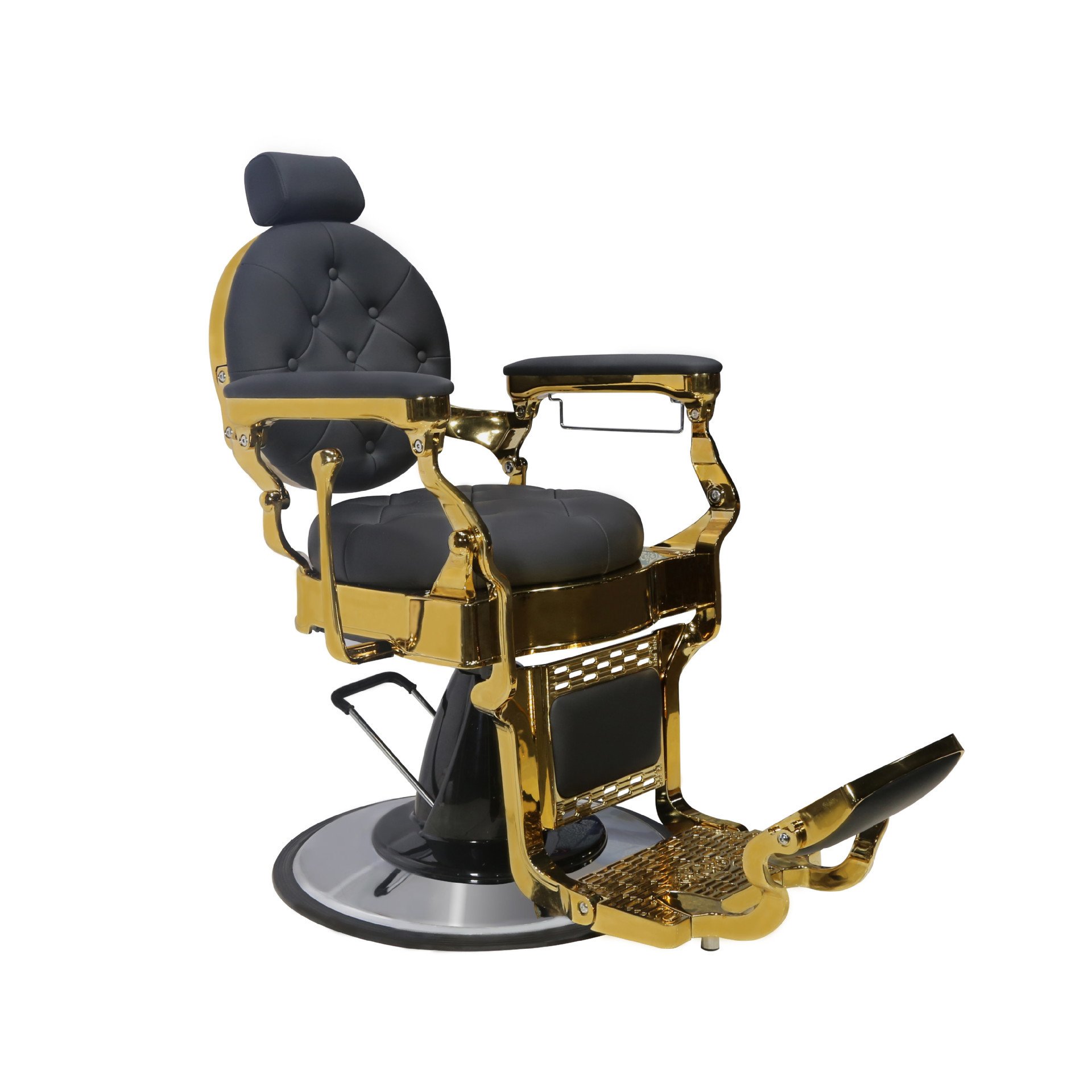 Professional Wholesale Salon Furniture Durable Best Barbershop Gold Barber Chair