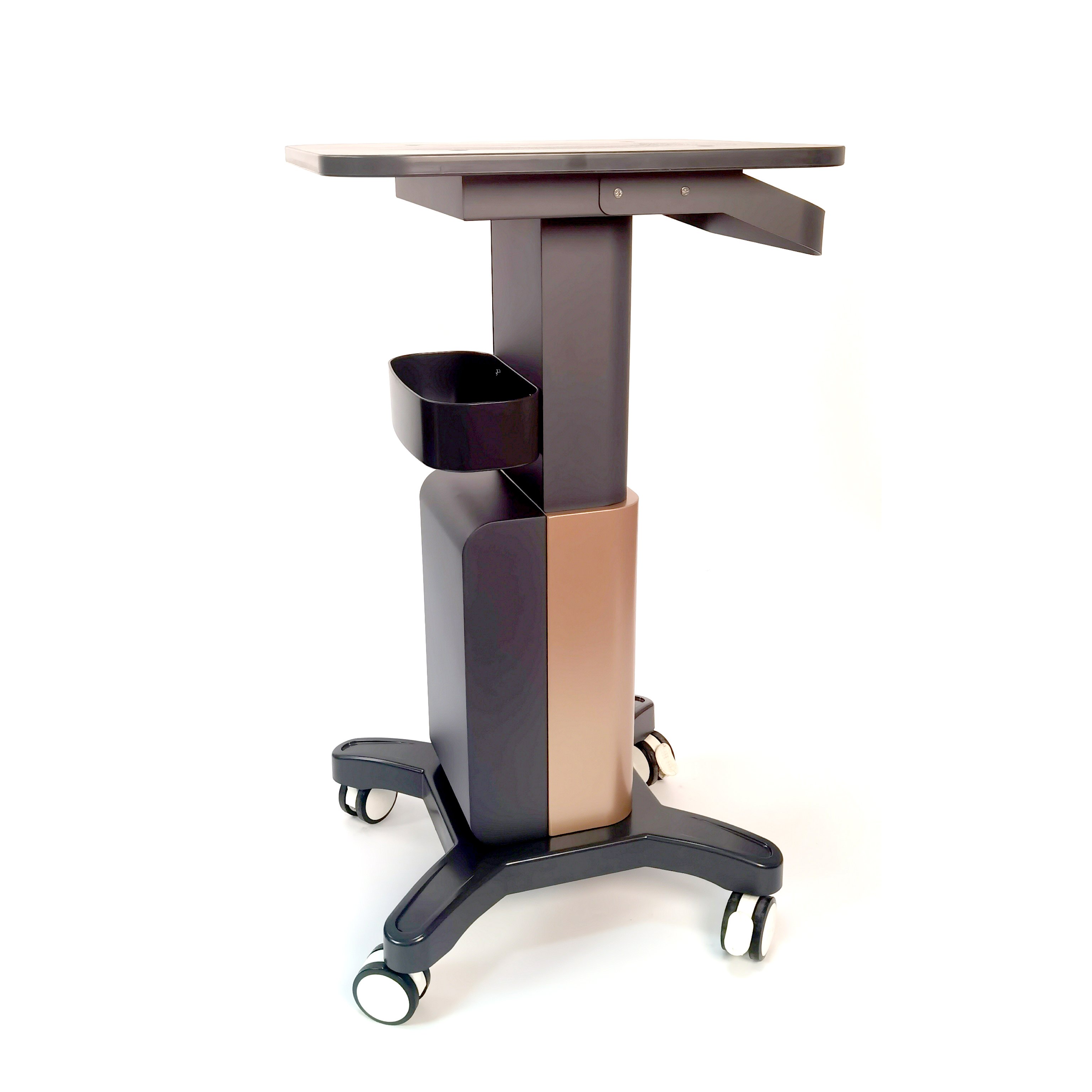 Beauty Salon Rolling Trolley Cart, Salon Spa Trolley Cart with Wheels, Salon Station Cart Beauty Machine Trolley for Spa Salon