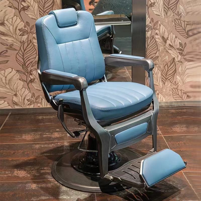 Hot Sale Antique Heavy Duty Hydraulic Stainless Steel Vintage Beauty Furniture Styling Hair Salon Barber Chair
