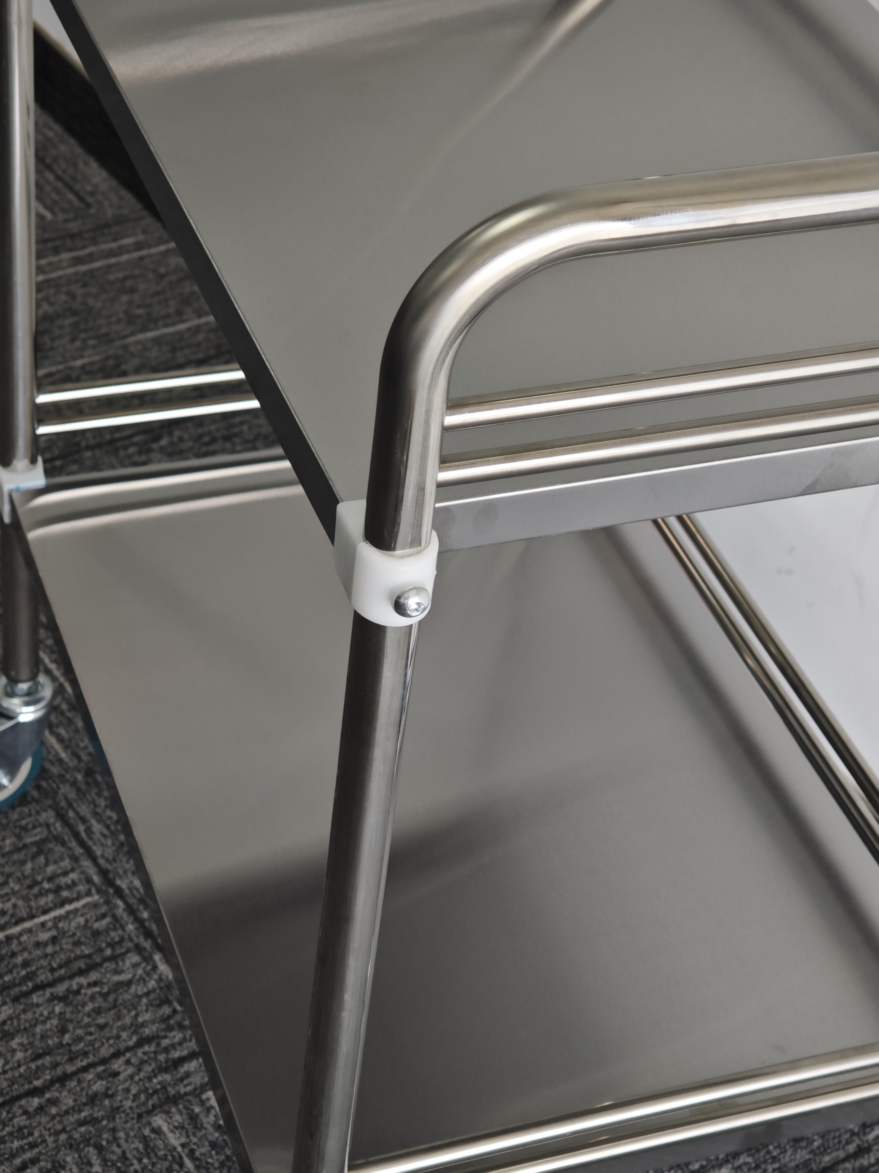 Stainless Steel Medical trolley Nice Appearance Cart For Hospital Or Clinic Hospital trolley Cart Mobile