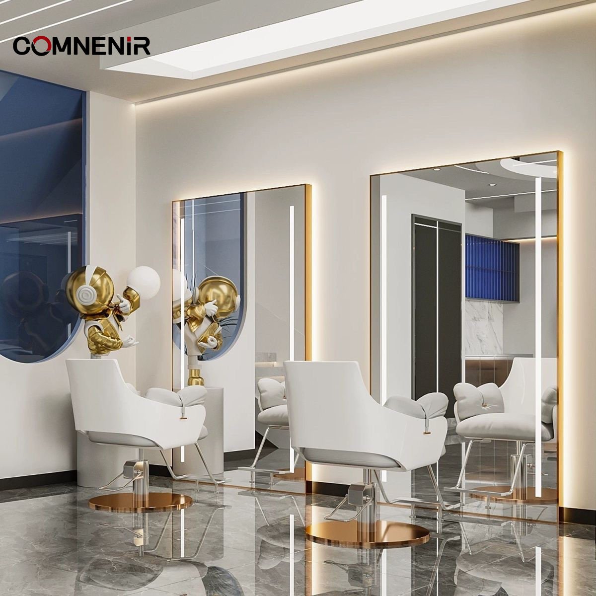 Wholesale Hotel Bathroom Mounted Smart Mirror Led Bathroom Mirror