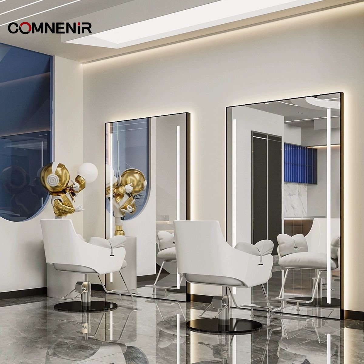 Wholesale Hotel Bathroom Mounted Smart Mirror Led Bathroom Mirror