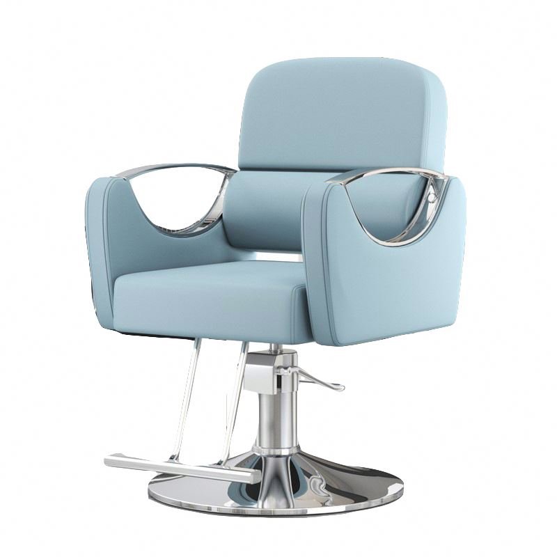 Hot Sale Beauty Salon Furniture Luxury Hair Down Modern Beauty Barber Chairs Salon Furniture Pink Salon Chair