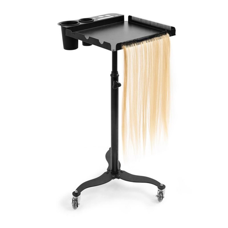 wholesalers luxury New Style gold hair extension holder salon 360 Rotation barber unit barber trolleys