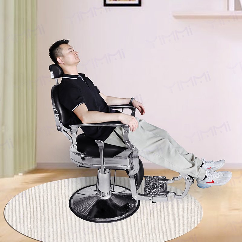 Vintage Retro Portable Barber Chair Modern Salon Professional Barber Chair for Hair Cutting