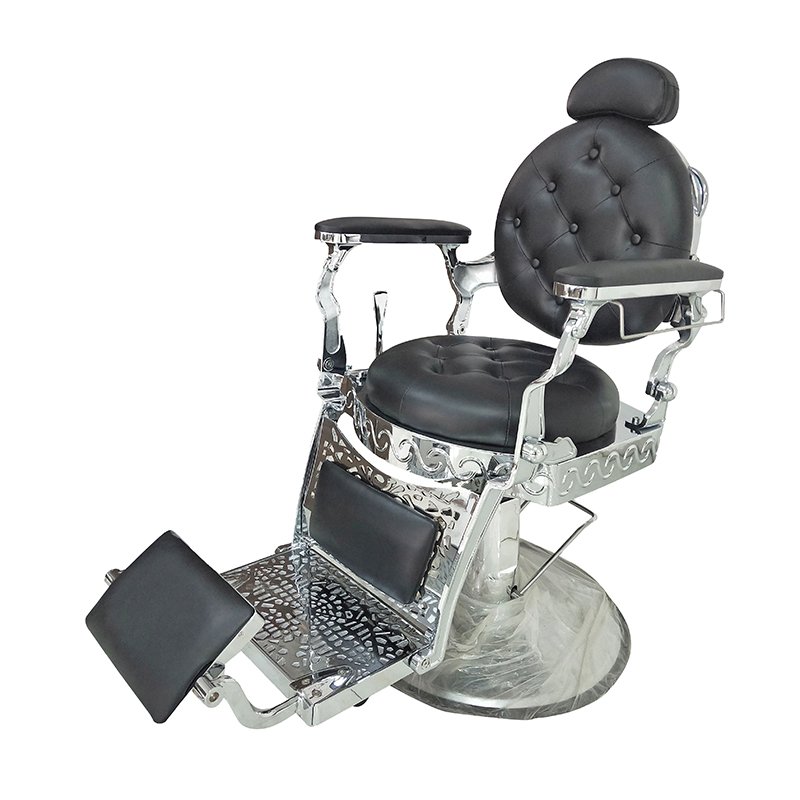 Vintage Retro Portable Barber Chair Modern Salon Professional Barber Chair for Hair Cutting