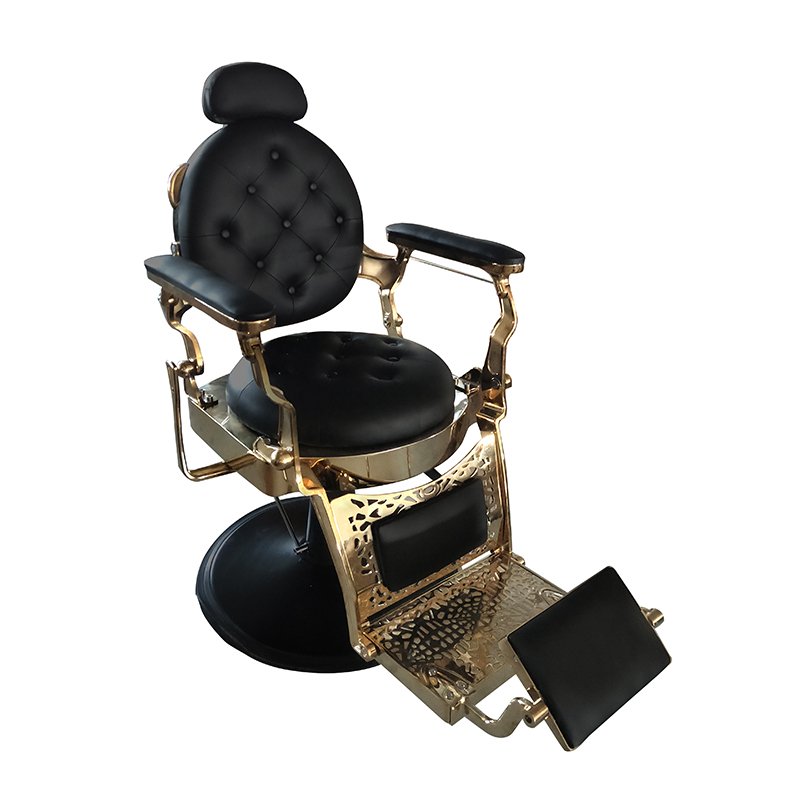Vintage Retro Portable Barber Chair Modern Salon Professional Barber Chair for Hair Cutting