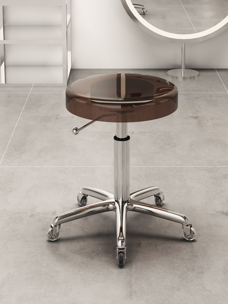 High quality acrylic seat aluminum alloy bottom salon bench lifting disc made in China