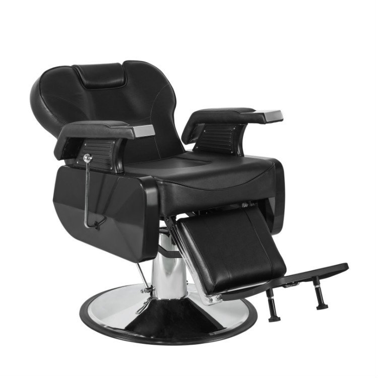 Exclusively Upscale Leather Metal Barber Chairs for Hairdressing Studios for Beauty Salons & Hairdressing Experiences