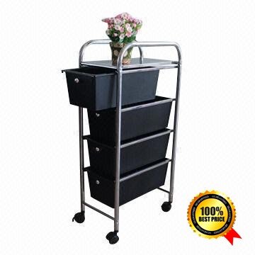 Hot Selling Made In Taiwan China 4 Layers Large Capacity Drawer Storage Cart Use For Bedroom