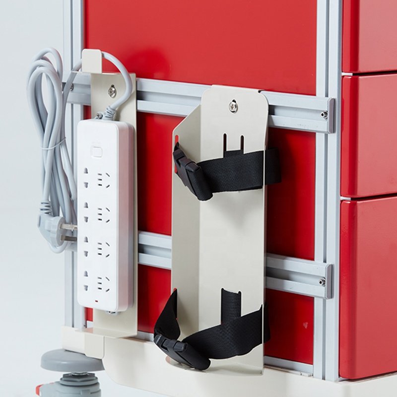 Meditroll EMG05-R Factory Aluminum Frame Medication Trolleys For Care Homes