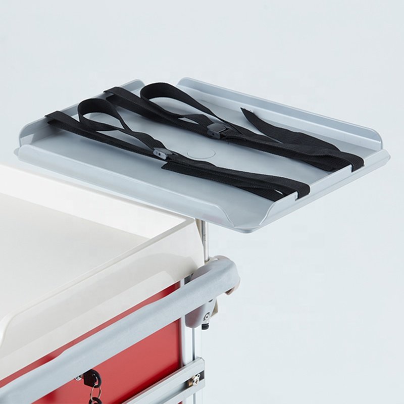 Meditroll EMG05-R Factory Aluminum Frame Medication Trolleys For Care Homes