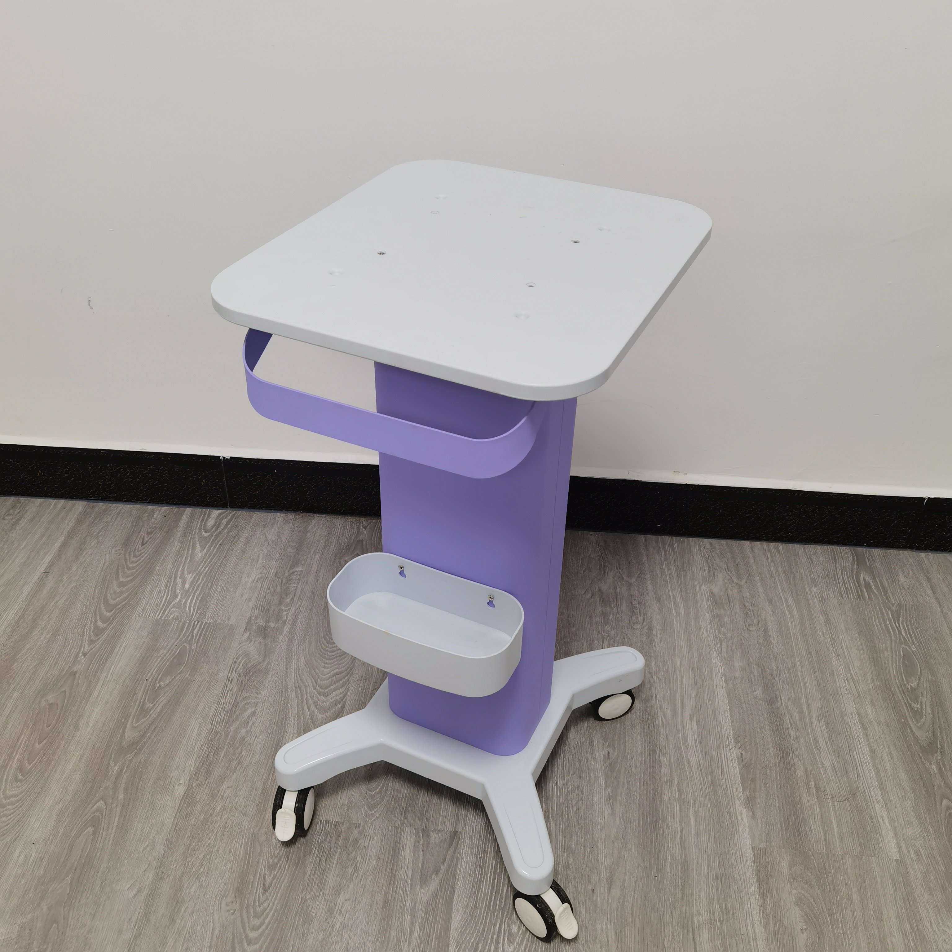 2024 Multi functional beauty salon furniture beauty cart shelves mobile beauty spa cart